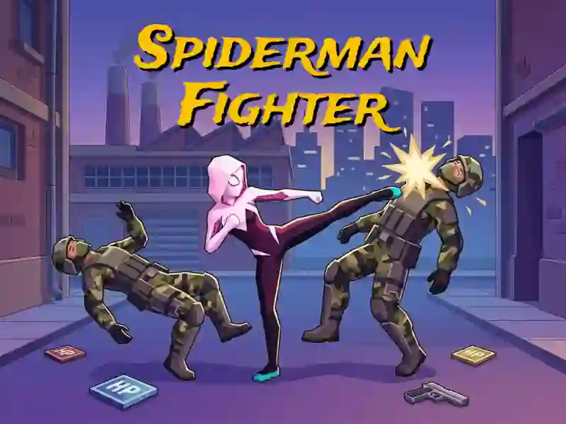 Jwèt Spiderman Fighter sou entènèt