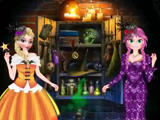 Jwèt Princess Halloween Party Dress sou entènèt