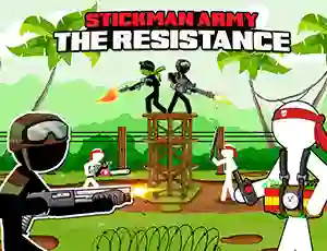 Jwèt Stickman Army: The Resistance sou entènèt