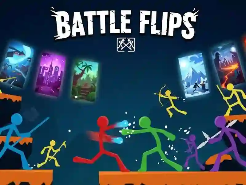 Jwèt Battle Flips sou entènèt