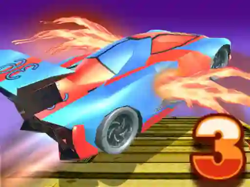 Jwèt Fly Car Stunt 3 sou entènèt