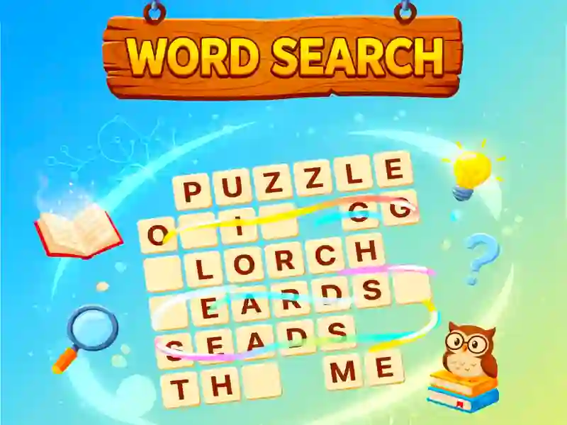 Jwèt Word Search sou entènèt