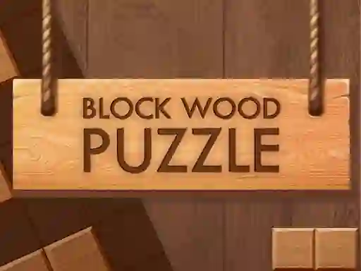 Jwèt Block Wood Puzzle sou entènèt