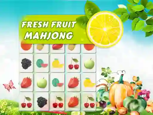 Jwèt Fresh Fruit Mahjong sou entènèt