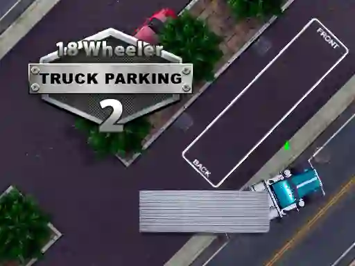Jwèt 18 Wheeler Truck Parking 2 sou entènèt