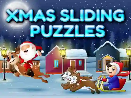 Jwèt Xmas Sliding Puzzles sou entènèt