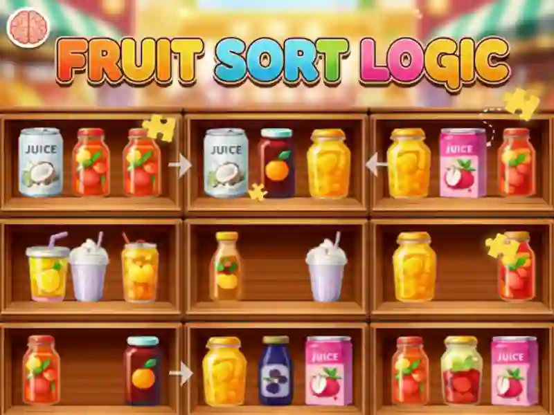 Jwèt Fruit Sort Logic sou entènèt
