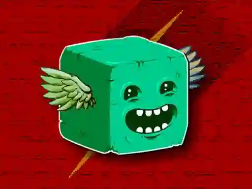 Jwèt Flappy Cube Challenge sou entènèt