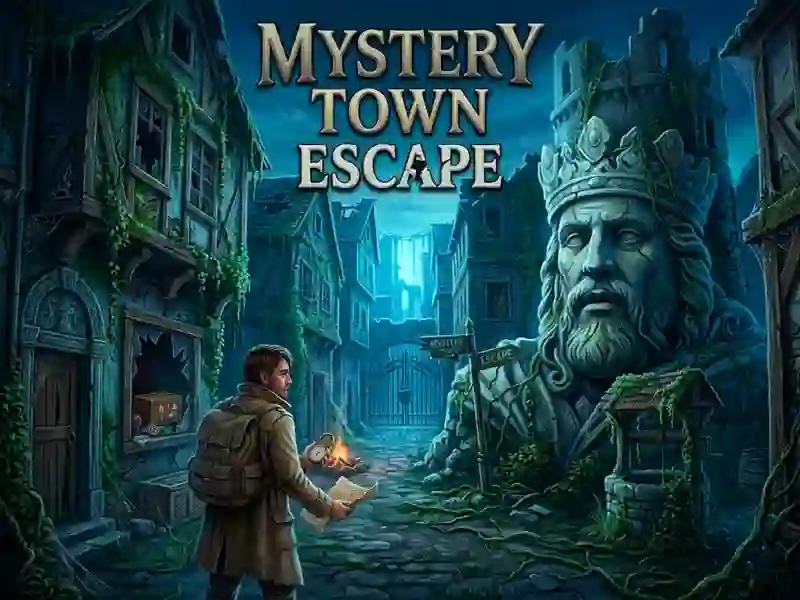 Jwèt Mystery Town Escape sou entènèt