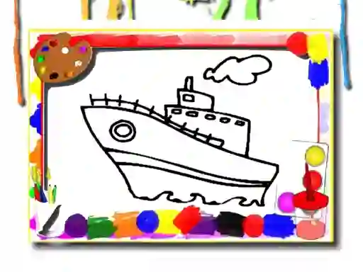 Jwèt Back To School: Cartoon Coloring Time sou entènèt