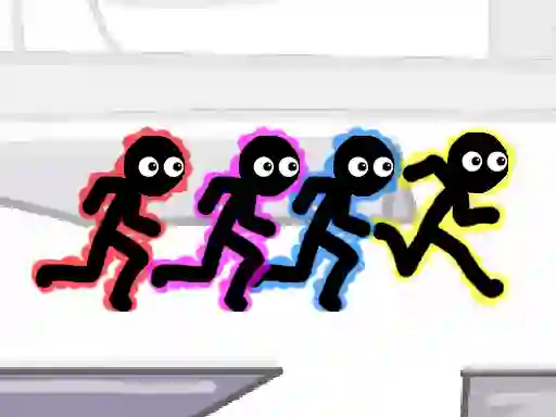 Jwèt Stickman Party Electric sou entènèt