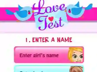 Jwèt Princess Love Test sou entènèt