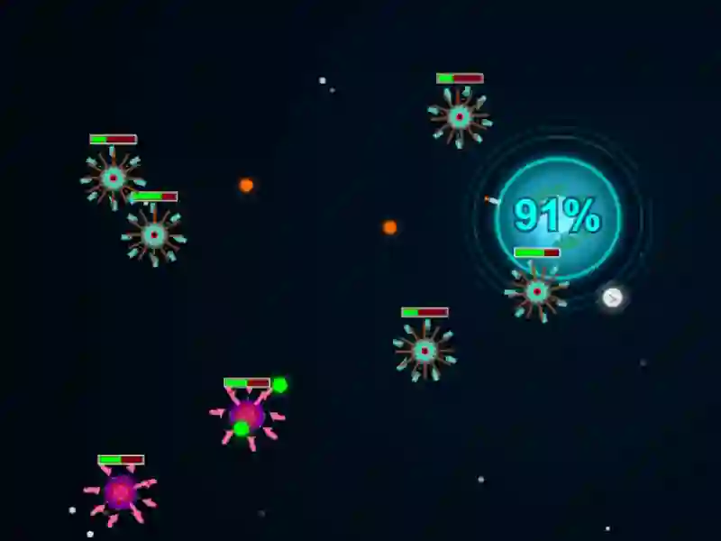 Jwèt Alien Clicker Invaders sou entènèt
