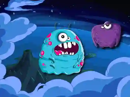 Jwèt Monster Run sou entènèt