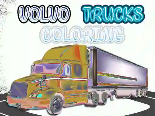 Jwèt Volvo Trucks Coloring sou entènèt