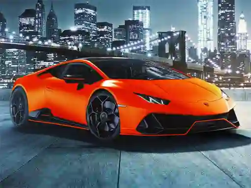 Jwèt Lamborghini Huracan Evo Puzzle sou entènèt