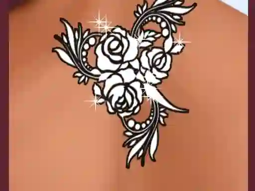 Jwèt Tattoo Salon sou entènèt