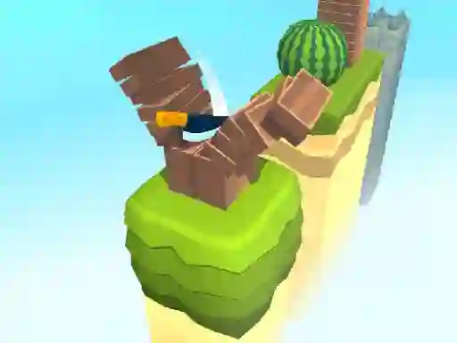Jwèt Knife Jump sou entènèt