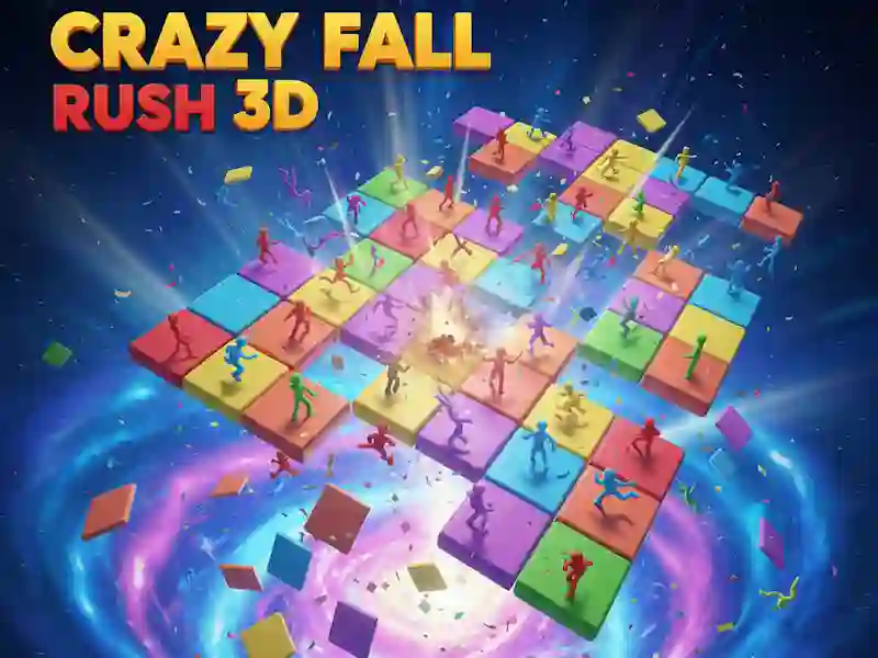 Jwèt Crazy Fall Rush 3D sou entènèt