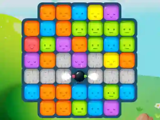 Jwèt Blocky Blast sou entènèt