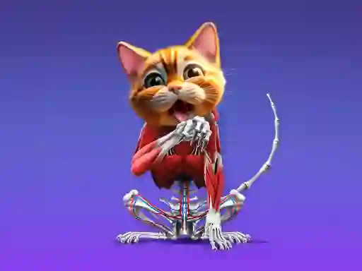 Jwèt Idle Animal Anatomy sou entènèt