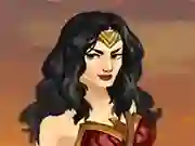 Jwèt Amazon Warrior Wonder Woman Dress Up sou entènèt