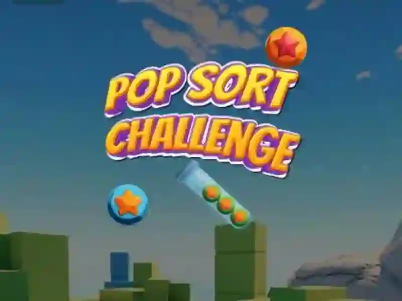 Jwèt Pop Sort Challenge sou entènèt