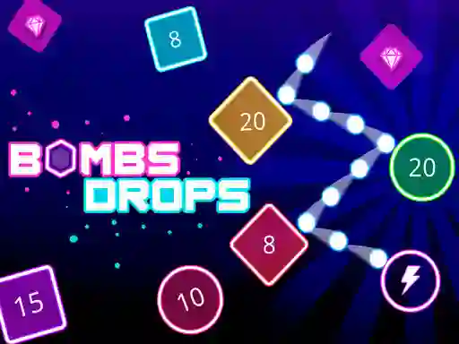 Jwèt Bombs Drops sou entènèt
