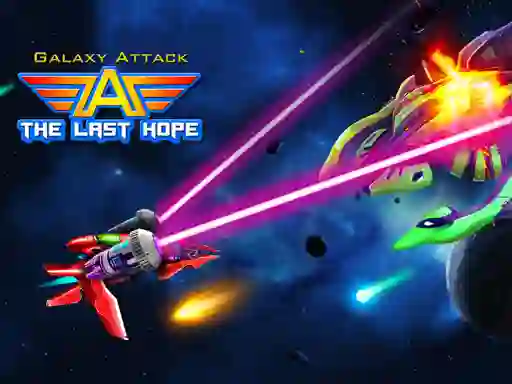 Jwèt Galaxy Attack The Last Hope sou entènèt