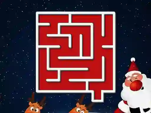 Jwèt Christmas Maze sou entènèt