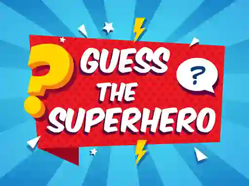 Jwèt Guess The Superhero sou entènèt