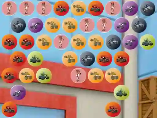 Jwèt Monster Machines Shooter sou entènèt