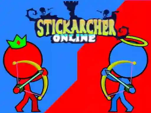 Jwèt Stick Archer Online sou entènèt