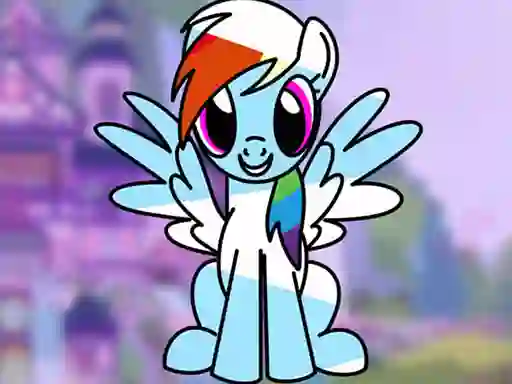 Jwèt My Little Pony Coloring Book sou entènèt