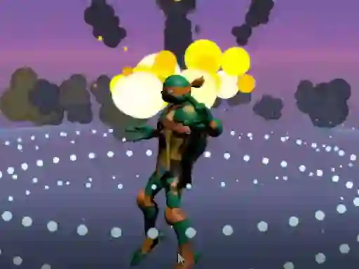Jwèt Ninja Runner Fighter sou entènèt
