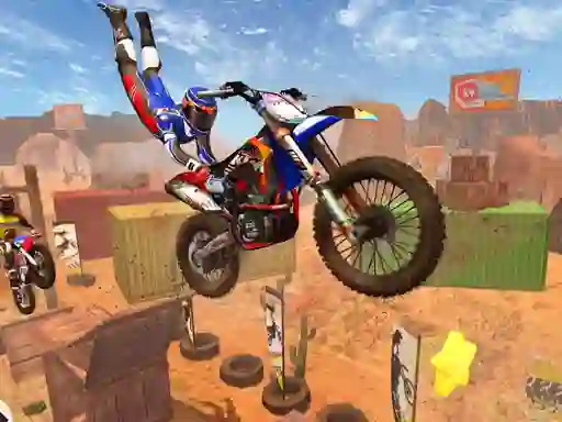 Jwèt Stunt Moto Racing sou entènèt