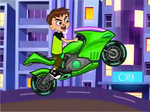 Jwèt Ben 10 Racer punk sou entènèt