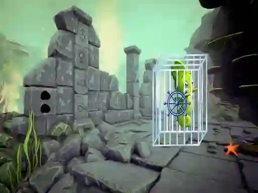 Jwèt Seahorse Escape sou entènèt