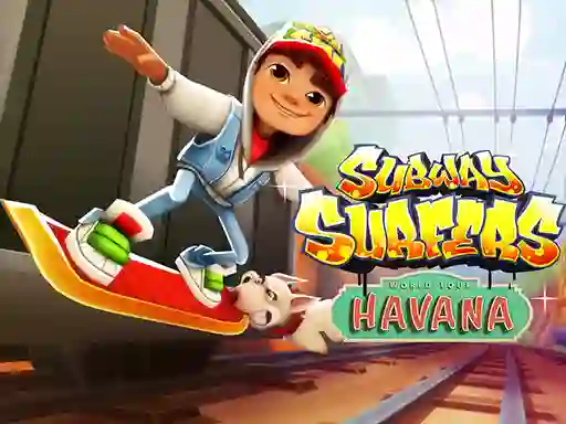 Jwèt Subway Surfers Havana sou entènèt