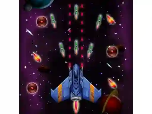 Jwèt Space War 3D sou entènèt