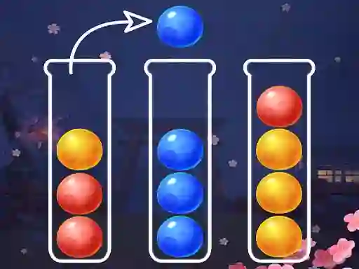 Jwèt Ball Sort Puzzle sou entènèt