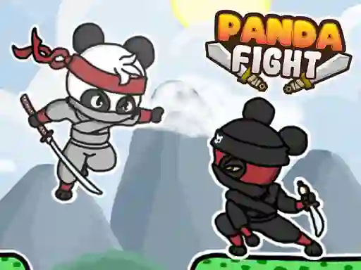 Jwèt Panda Fight sou entènèt