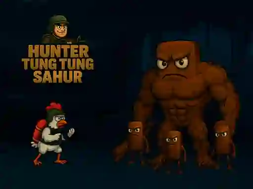 Jwèt Hunter Tung Tung Sahur sou entènèt