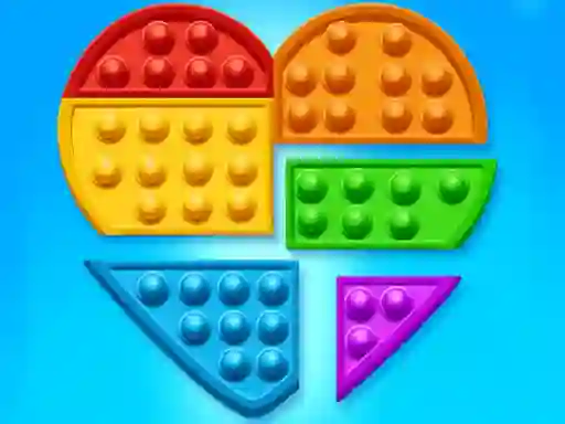 Jwèt Pop It Jigsaw sou entènèt