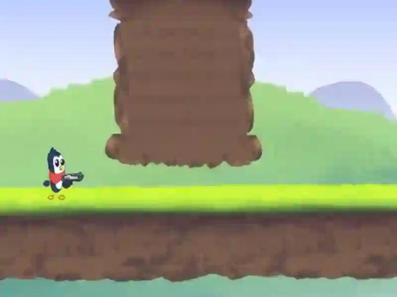 Jwèt Penguin Strike sou entènèt