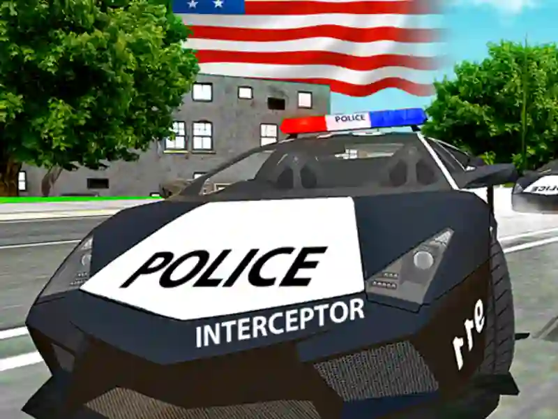 Jwèt Police Cop Driver Simulator sou entènèt