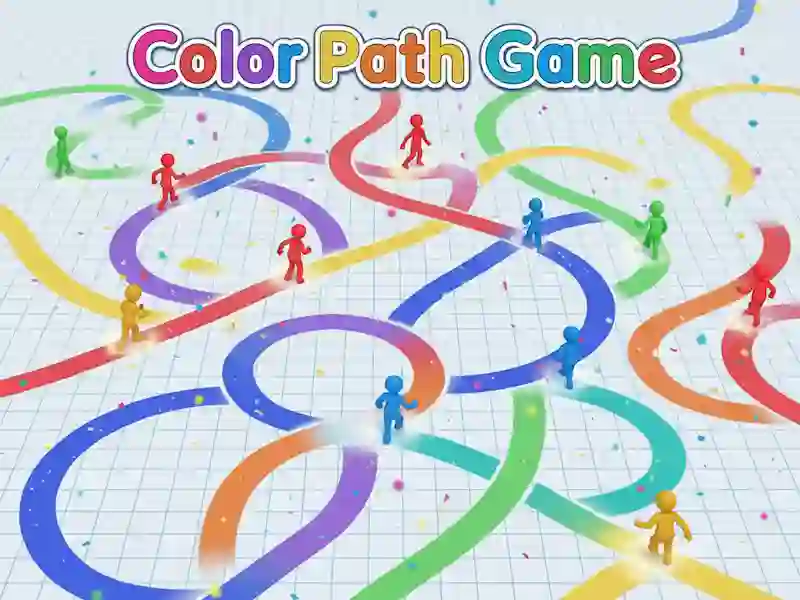Jwèt Color Path Game sou entènèt