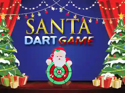 Jwèt Santa Dart Game sou entènèt