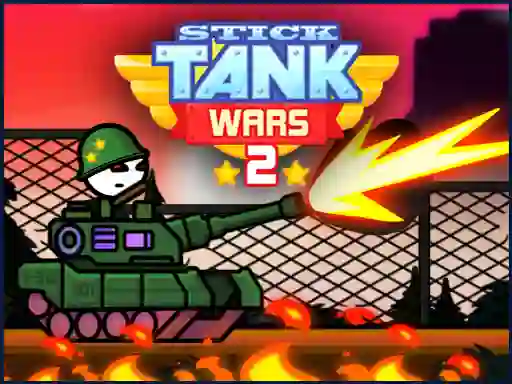 Jwèt Stick Tank Wars 2 sou entènèt
