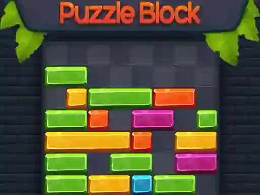 Jwèt Puzzle Block sou entènèt